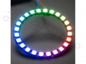 LED Ring 24x WS2812 RGB 5050 RGB LEDs with drivers (24bits)